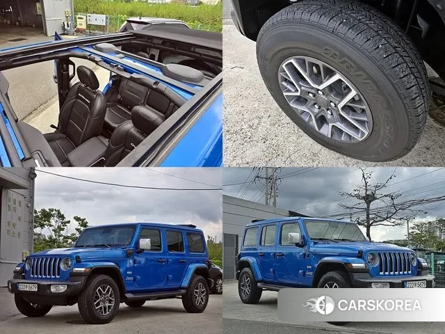 Jeep Wrangler (JL) 2022 Синий из Кореи, фото 4