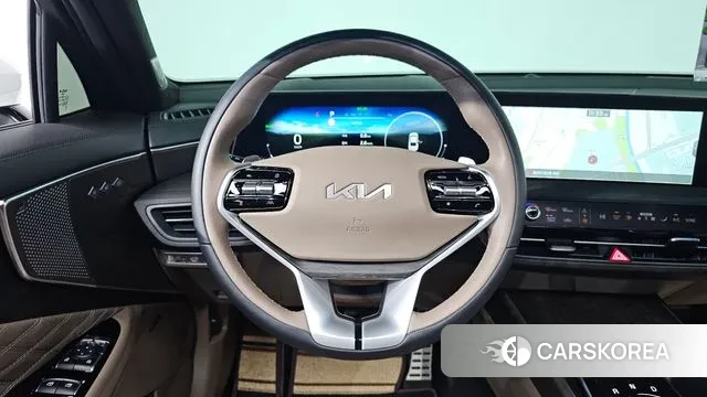 Kia K8 Hybrid 2023 Белый из Кореи, фото 4