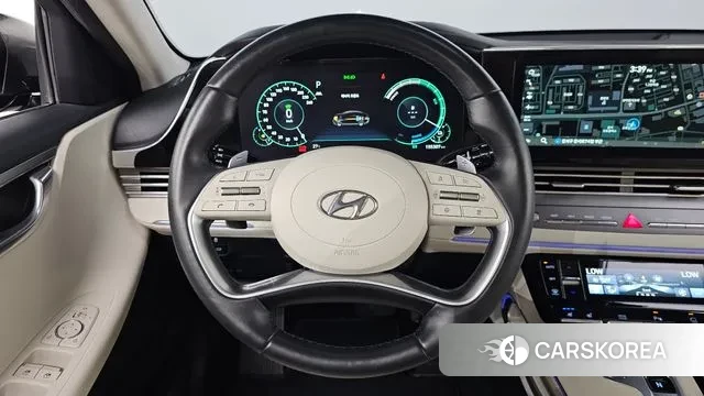 Hyundai The New Grandeur IG Hybrid 2021 Серый из Кореи, фото 4