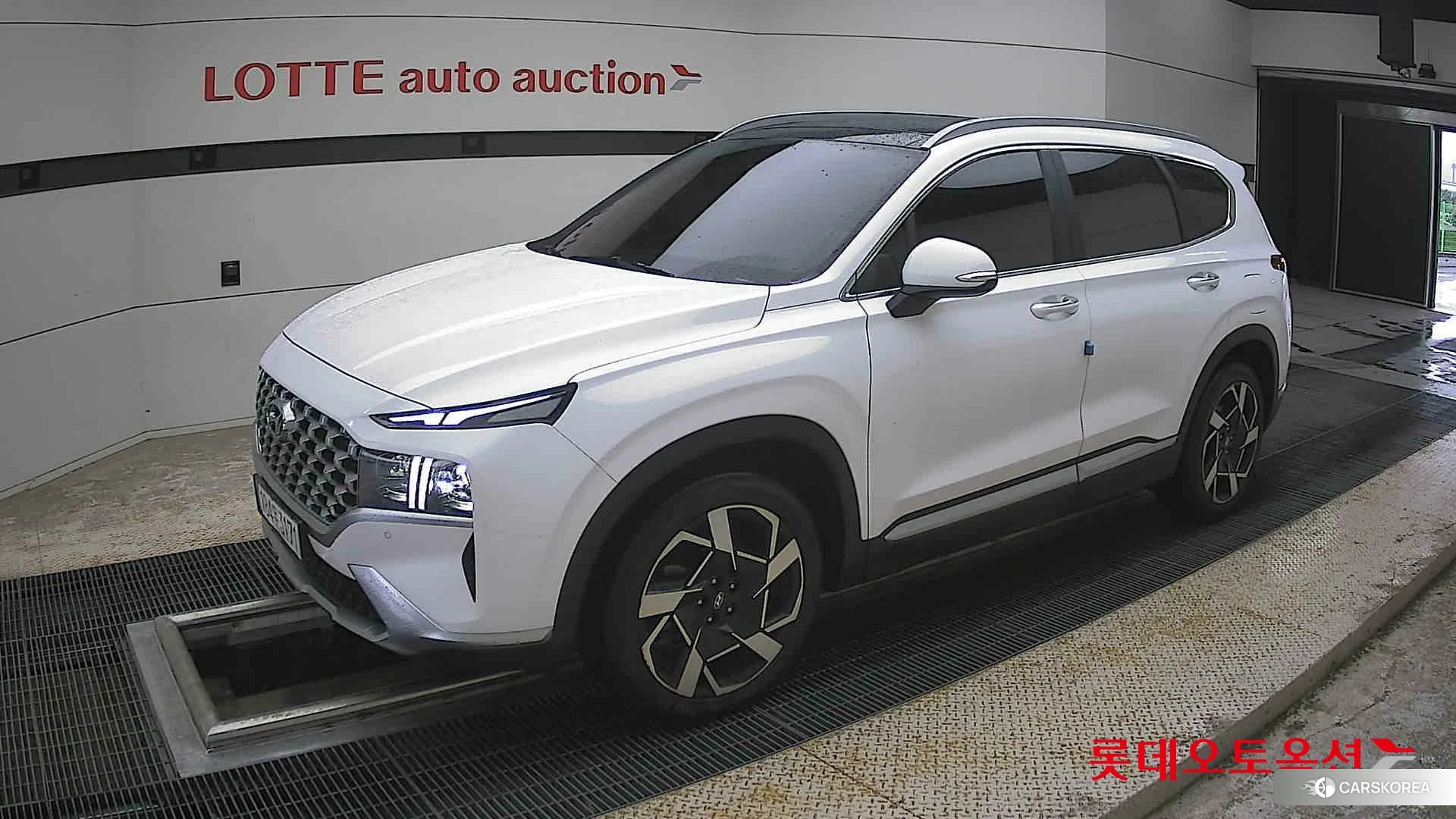 Hyundai Santa Fe 2021 Белый из Кореи, фото 4