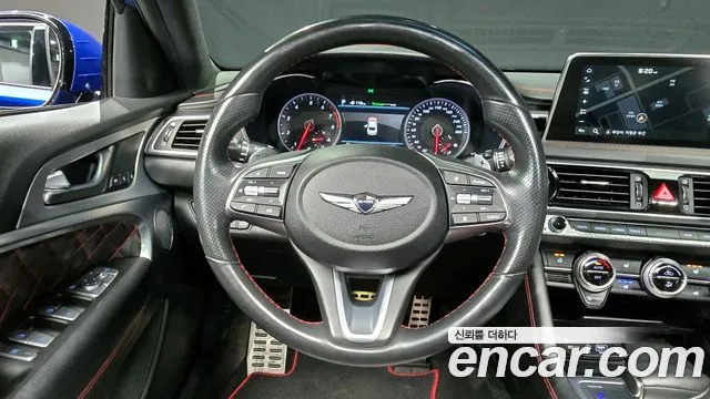 Genesis G70 2018 Синий из Кореи, фото 4