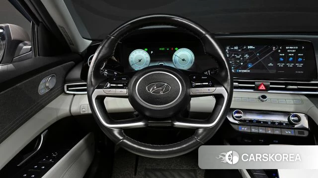 Hyundai Avante Hybrid (CN7) 2021 Серый из Кореи, фото 4