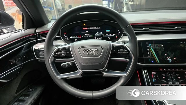 Audi A8 (D5) 2021 Черный из Кореи, фото 4