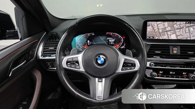 BMW X4 (G02) 2021 Черный из Кореи, фото 4