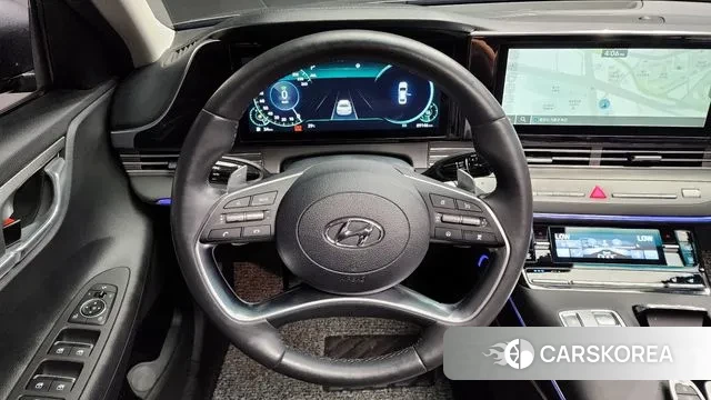Hyundai The New Grandeur IG Hybrid 2021 Серый из Кореи, фото 4