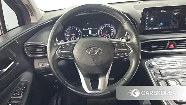 Hyundai The New Santa Fe 2021 Черный из Кореи, фото 4