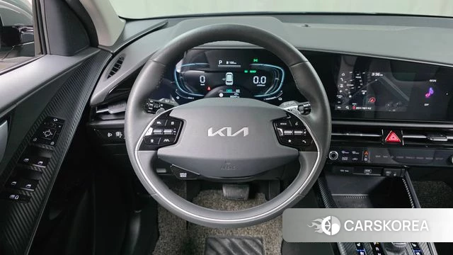 Kia Di Ol Nu Niro 2022 Темно-зеленый из Кореи, фото 4