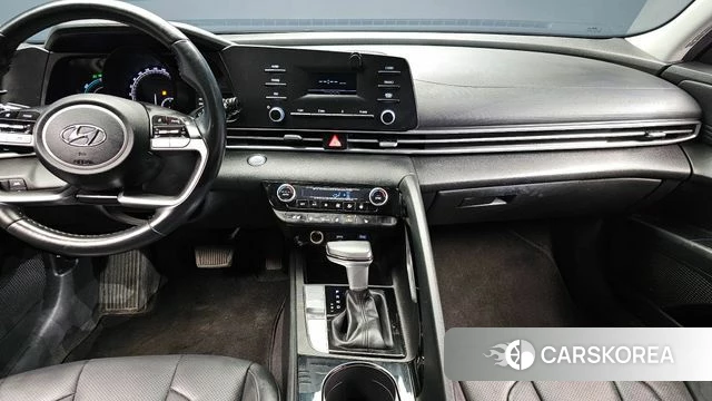 Hyundai Avante Hybrid (CN7) 2020 Белый из Кореи, фото 4