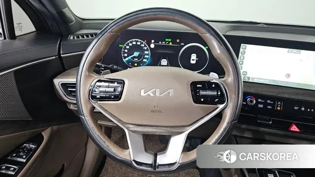 Kia K8 Hybrid 2021 Черный из Кореи, фото 4