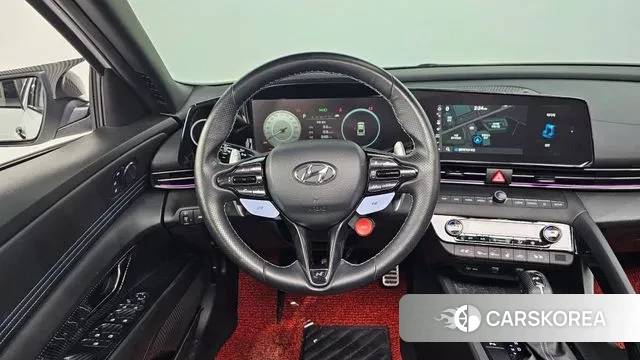 Hyundai Avante (CN7) 2021 Белый из Кореи, фото 4