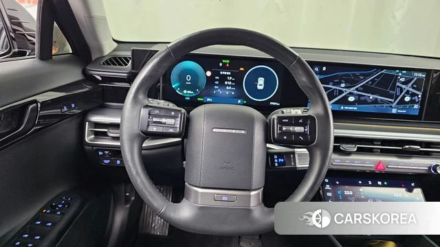 Hyundai Grandeur Hybrid (GN7) 2023 Черный из Кореи, фото 4