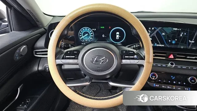 Hyundai Avante (CN7) 2021 Темно-зеленый из Кореи, фото 4