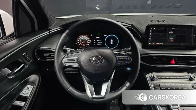 Hyundai The New Santa Fe 2023 Белый из Кореи, фото 4