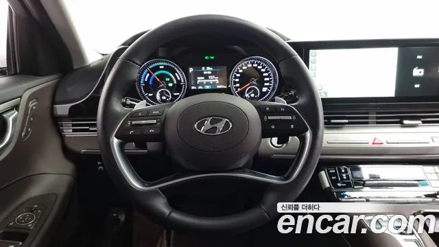 Hyundai The New Grandeur IG Hybrid 2022 Белый из Кореи, фото 4