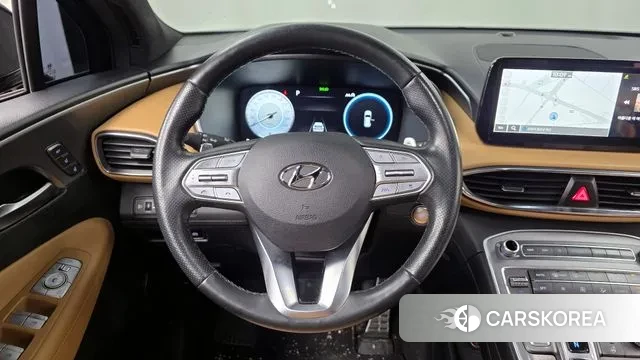 Hyundai The New Santa Fe 2021 Черный из Кореи, фото 4