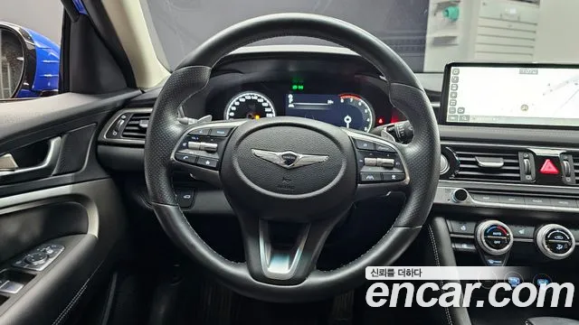 Genesis The New G70 2021 Синий из Кореи, фото 4