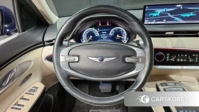 Genesis GV70 2021 Синий из Кореи, фото 4