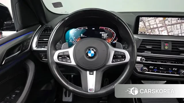 BMW X3 (G01) 2021 Синий из Кореи, фото 4