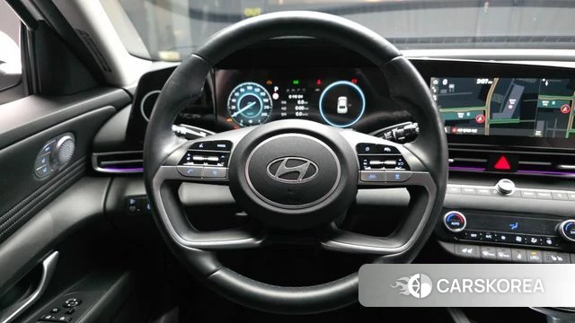 Hyundai The New Avante (CN7) 2023 Белый из Кореи, фото 4