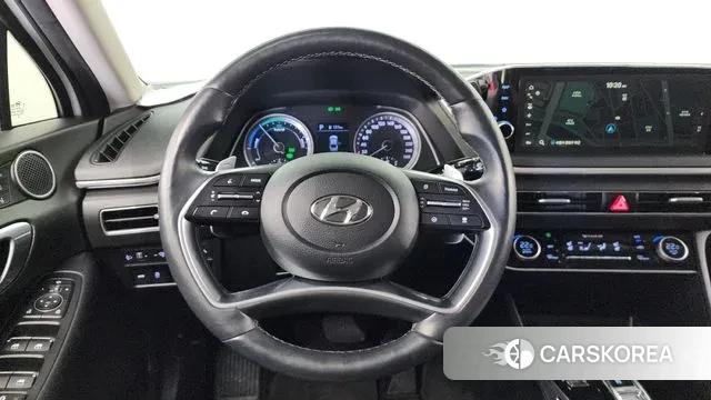 Hyundai Sonata Hybrid (DN8) 2019 Белый из Кореи, фото 4