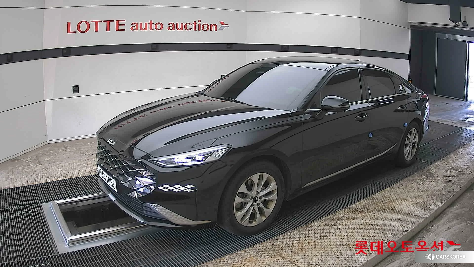 Kia K8 2022 Aurora Black Pearl из Кореи, фото 4