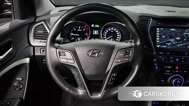 Hyundai Santa Fe The Prime 2018 Синий из Кореи, фото 4