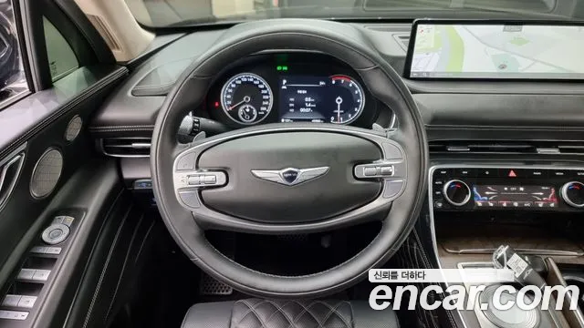 Genesis GV80 2021 Черный из Кореи, фото 4