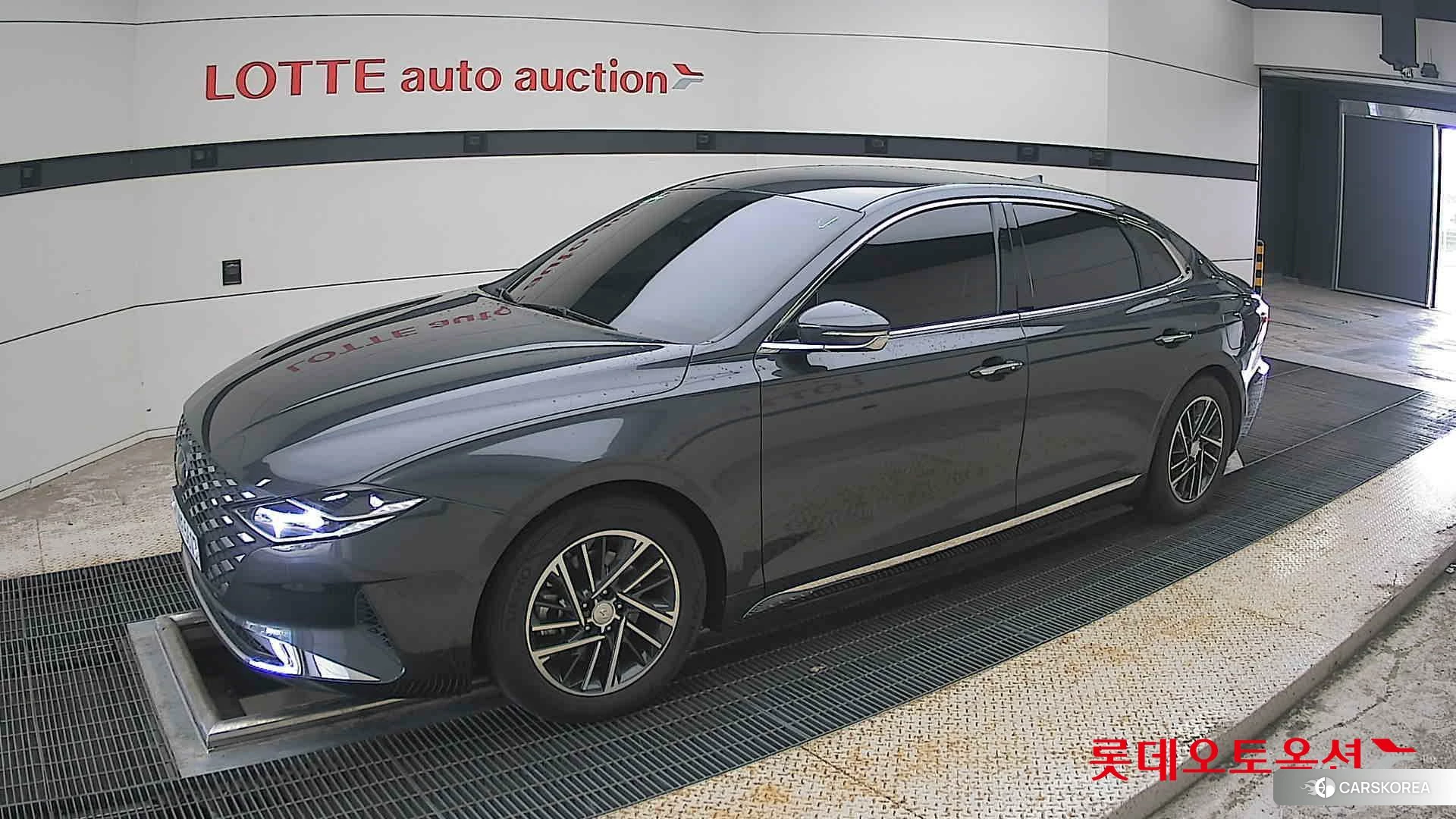 Hyundai Grandeur 2020 Nocturne Gray из Кореи, фото 4