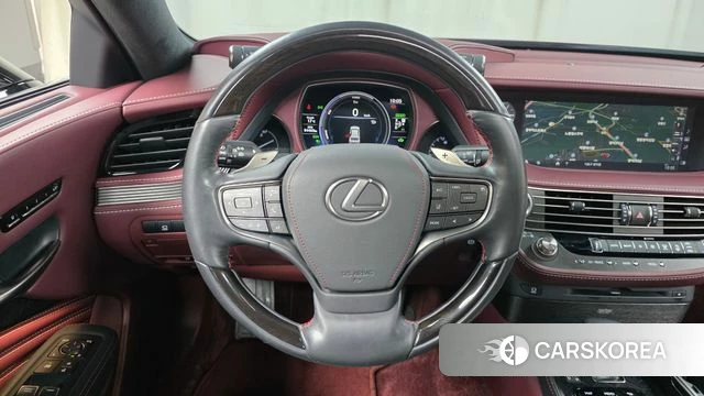 Lexus LS500h 5th generation 2018 Черный из Кореи, фото 4