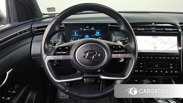 Hyundai Tucson Hybrid (NX4) 2023 Белый из Кореи, фото 4
