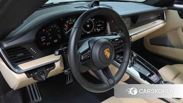 Porsche 911(992) 2021 Черный из Кореи, фото 4