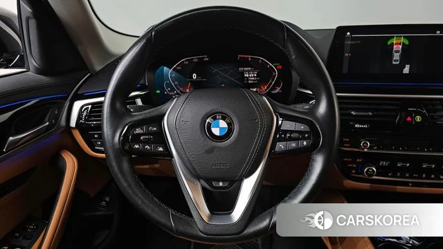 BMW 5 Series (G30) 2019 Черный из Кореи, фото 4