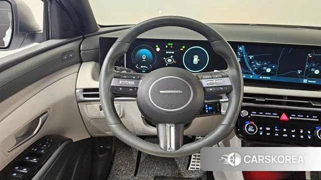 Hyundai The New Tucson Hybrid (NX4) 2025 Белый из Кореи, фото 4