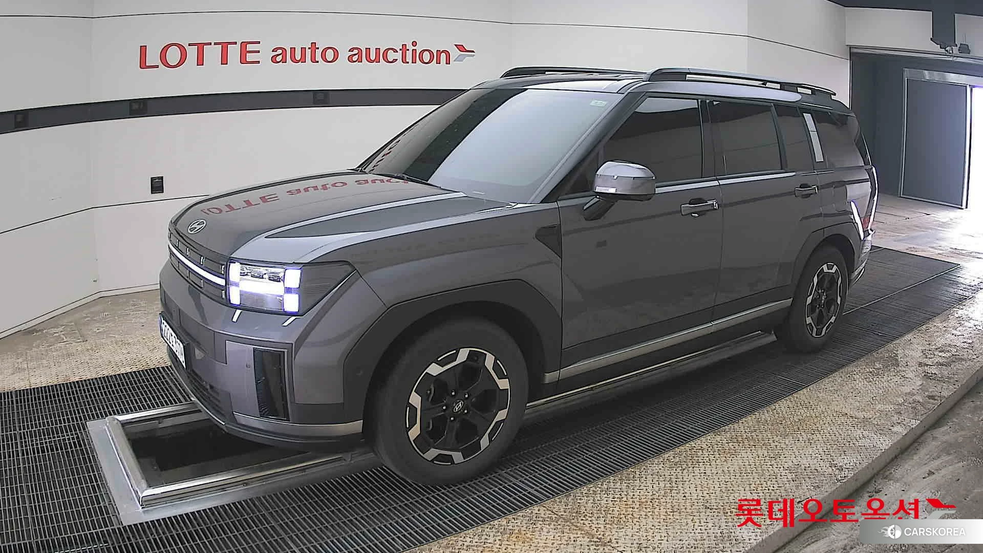 Hyundai Santa Fe 2024 Magnetic Grey Metallic из Кореи, фото 4