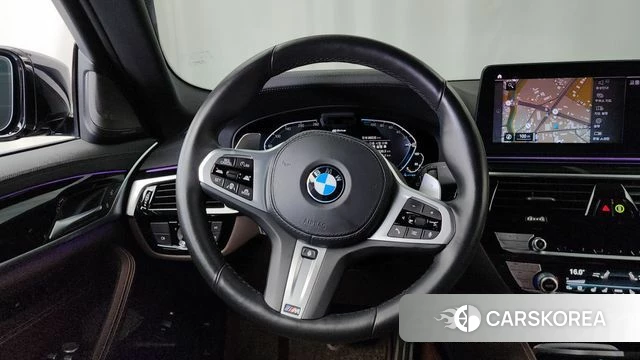 BMW 5 Series (G30) 2021 Черный из Кореи, фото 4