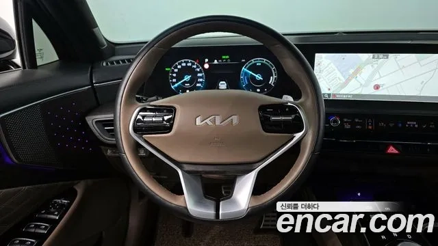 Kia K8 Hybrid 2022 Черный из Кореи, фото 4