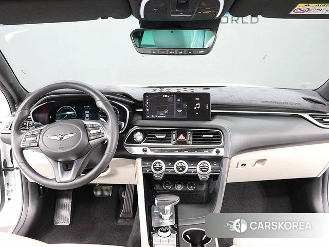 Genesis The New G70 2021 Белый из Кореи, фото 4