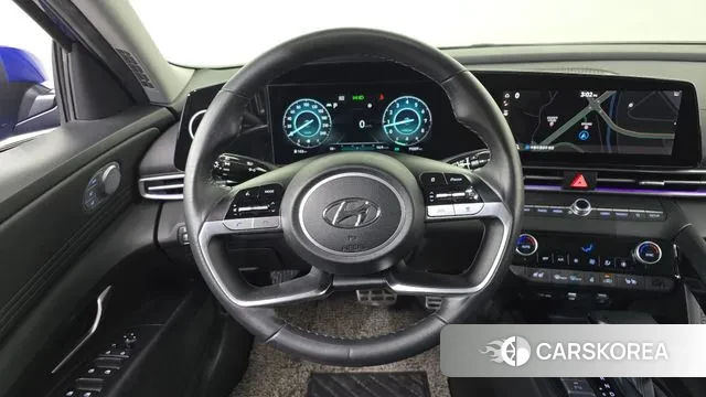 Hyundai Avante (CN7) 2021 Синий из Кореи, фото 4