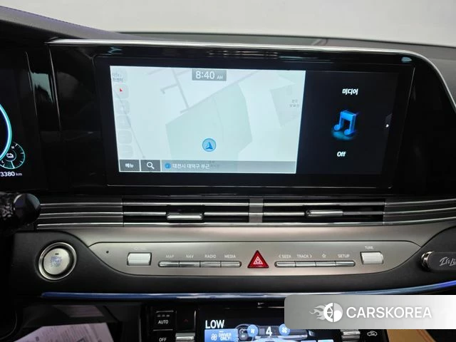 Hyundai The New Grandeur IG Hybrid 2022 Черный из Кореи, фото 4