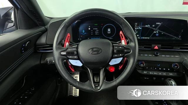 Hyundai The New Avante (CN7) 2024 Небесно-голубой из Кореи, фото 4