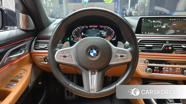 BMW 7 Series (G11) 2022 Черный из Кореи, фото 4