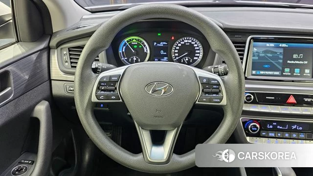Hyundai Sonata New Rise Hybrid 2018 Белый из Кореи, фото 4