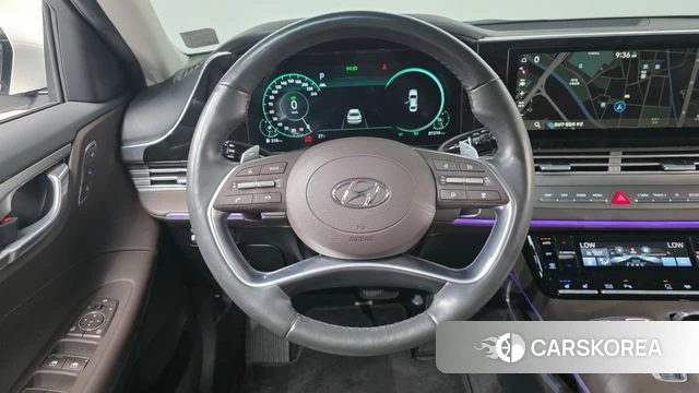 Hyundai The New Grandeur IG Hybrid 2020 Белый из Кореи, фото 4