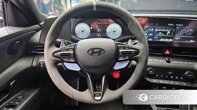 Hyundai The New Avante (CN7) 2025 Небесно-голубой из Кореи, фото 4