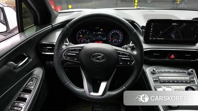 Hyundai The New Santa Fe 2021 Белый из Кореи, фото 4