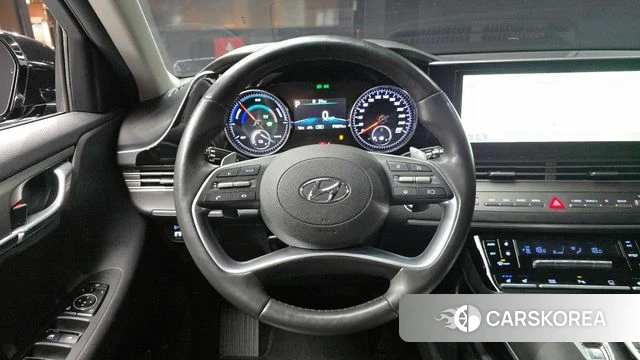 Hyundai The New Grandeur IG Hybrid 2021 Черный из Кореи, фото 4