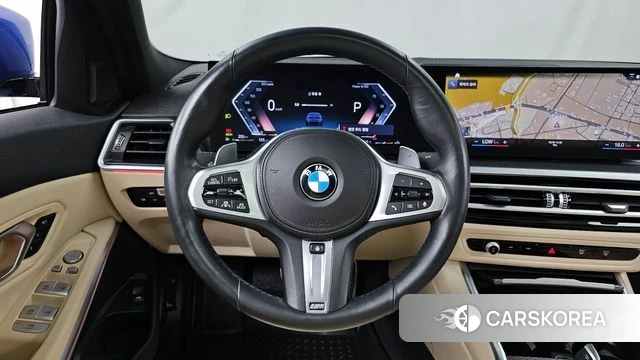 BMW 3 Series (G20) 2023 Синий из Кореи, фото 4