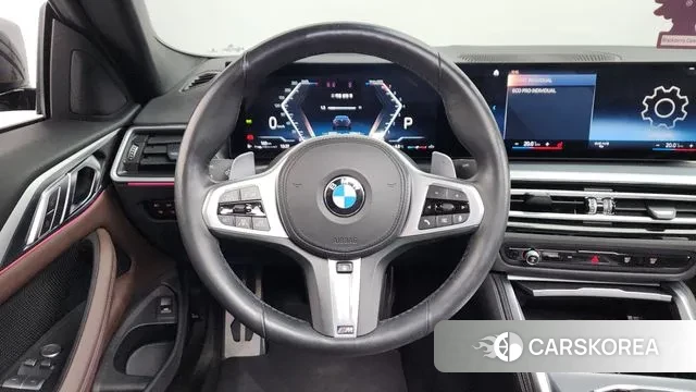 BMW 4 Series (G22) 2023 Черный из Кореи, фото 4