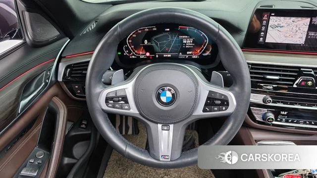 BMW 5 Series (G30) 2020 Синий из Кореи, фото 4
