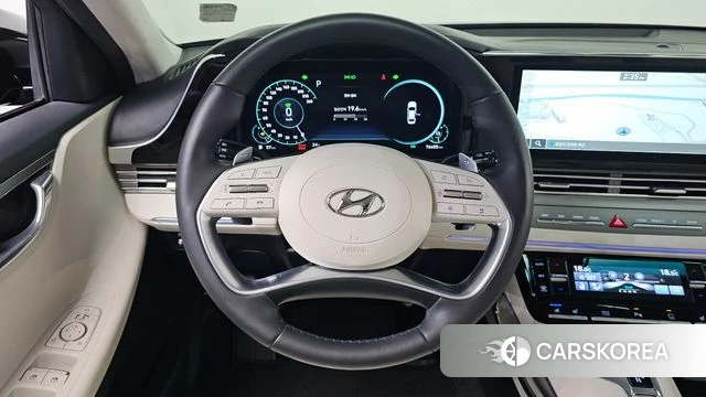 Hyundai The New Grandeur IG Hybrid 2022 Черный из Кореи, фото 4